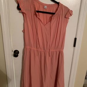 NWOT Women’s Large ruffled sleeve midi dress